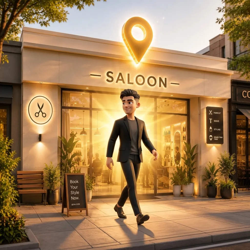 A stylized portrait of a well-groomed individual showcasing their final perfect haircut.